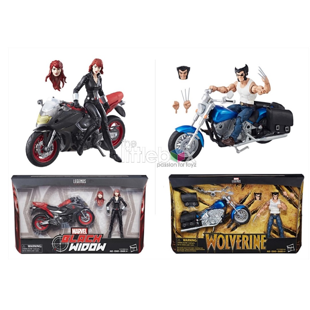 Wolverine motorcycle marvel legends 2025