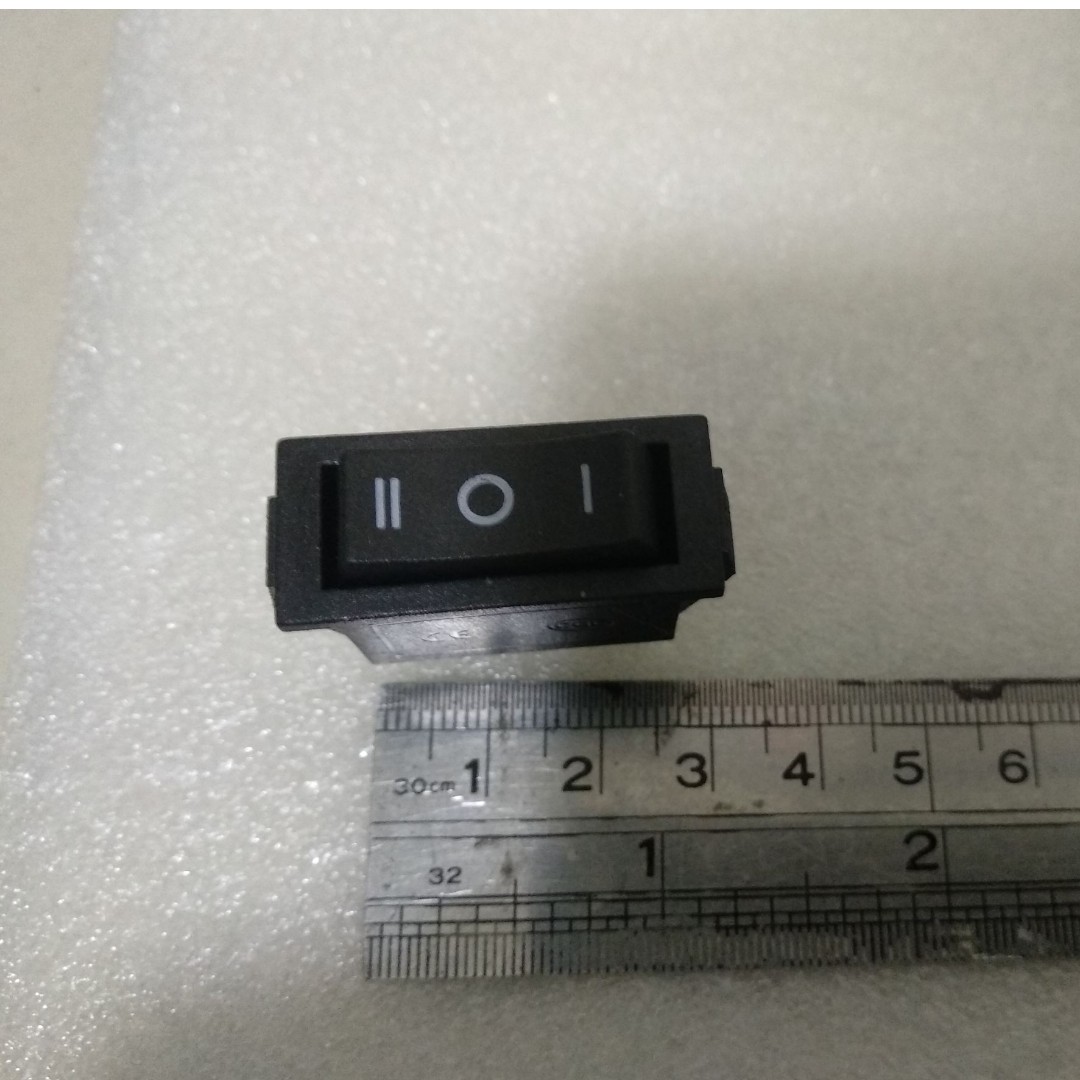 Black Rocker Switch On-Off-On, Mobile Phones & Gadgets, Mobile & Gadget ...