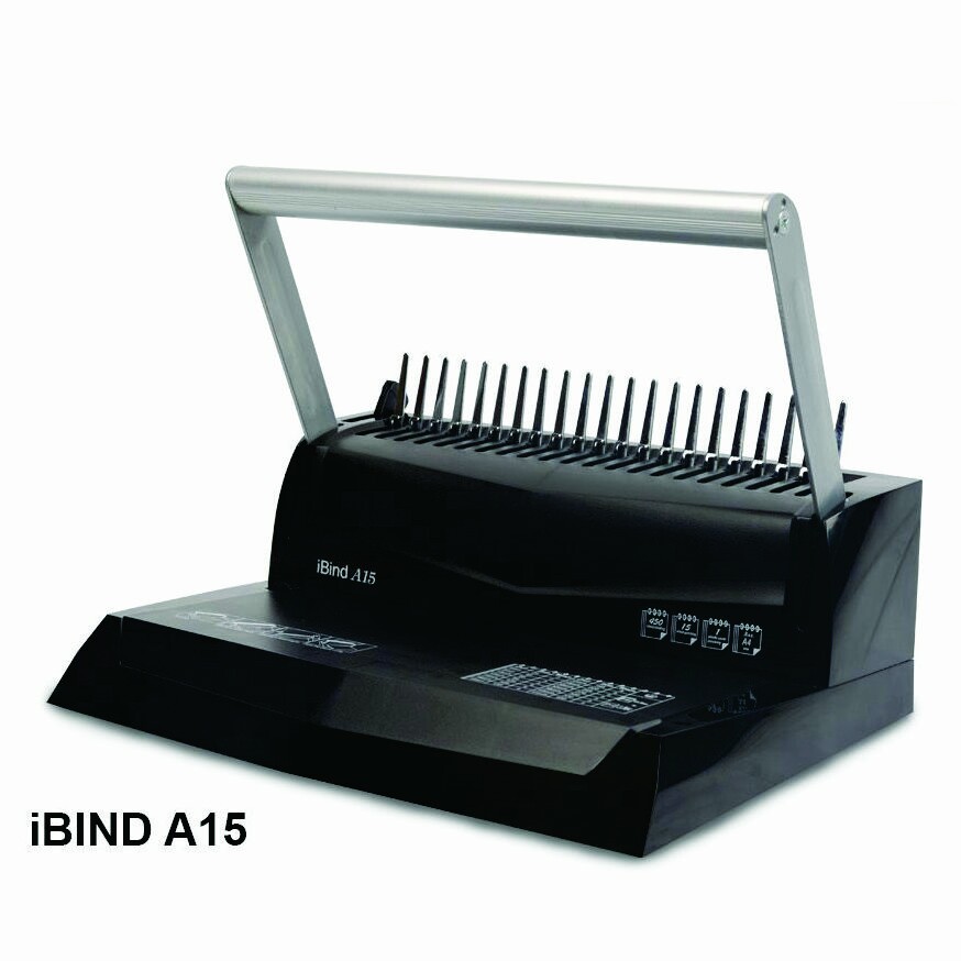 Comb Binding Machine (A4/A5) 15 sheets, Furniture & Home Living