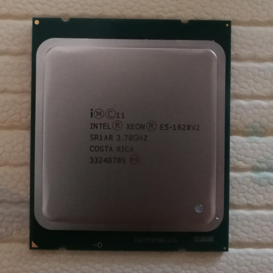 Intel Xeon E5 16v2 3 7ghz 4 Cores 8 Threads X79 C602 C606 Chipset Compatible Lga11 1 Electronics Computer Parts Accessories On Carousell