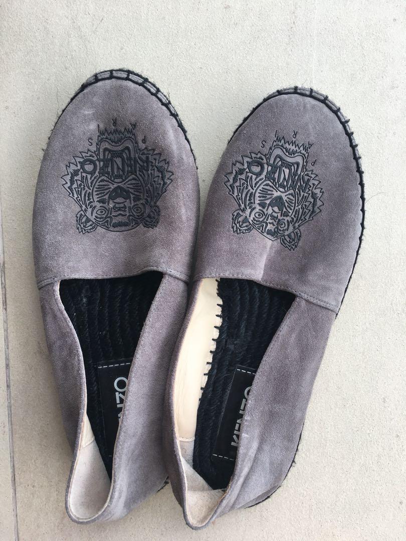 kenzo espadrilles grey