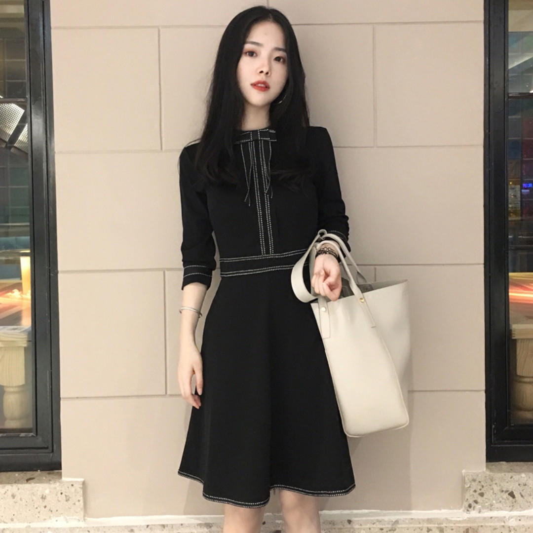 Korean classic dress clearance