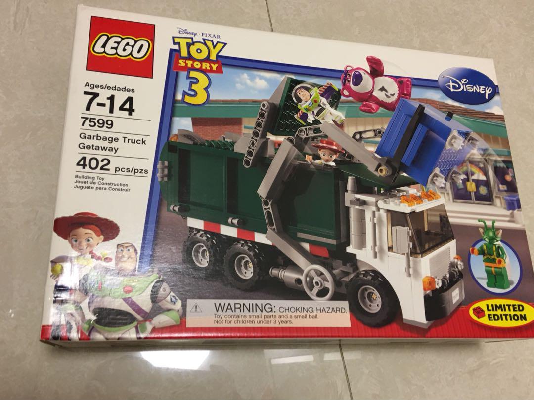 lego toy story 3 garbage truck getaway