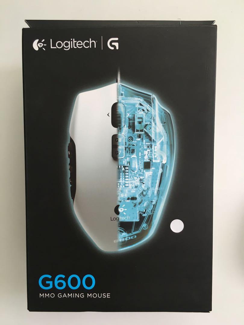 Logitech G600 Mmo Gaming Mouse Toys Games Video Gaming Gaming Accessories On Carousell