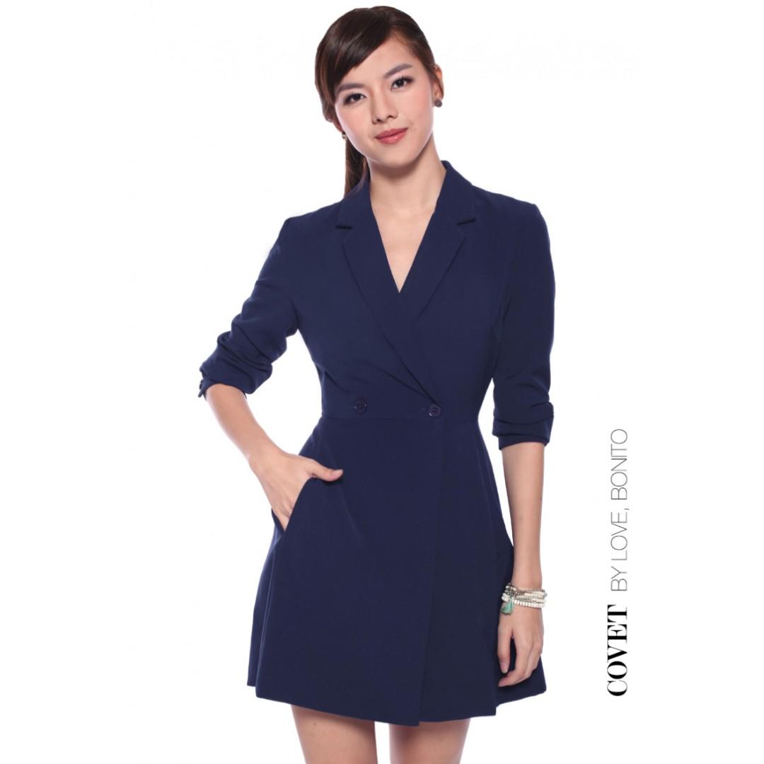 vila denim dress