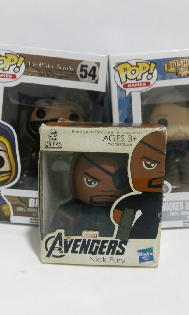 Marvel Avengers Movie Mini Mighty Muggs Nick Fury