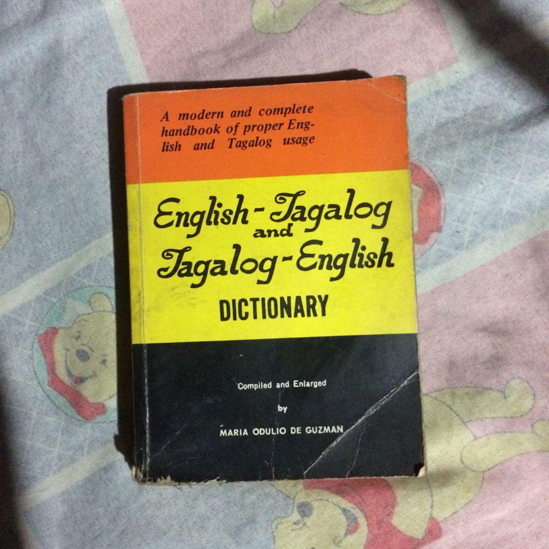Merriam Webster S English Tagalog Dictionary Textbooks On Carousell