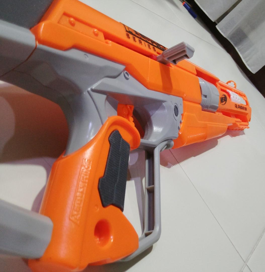 NERF TOY GUN ACCUSTRIKE ALPHAHAWK, Hobbies & Toys, Toys & Games on ...