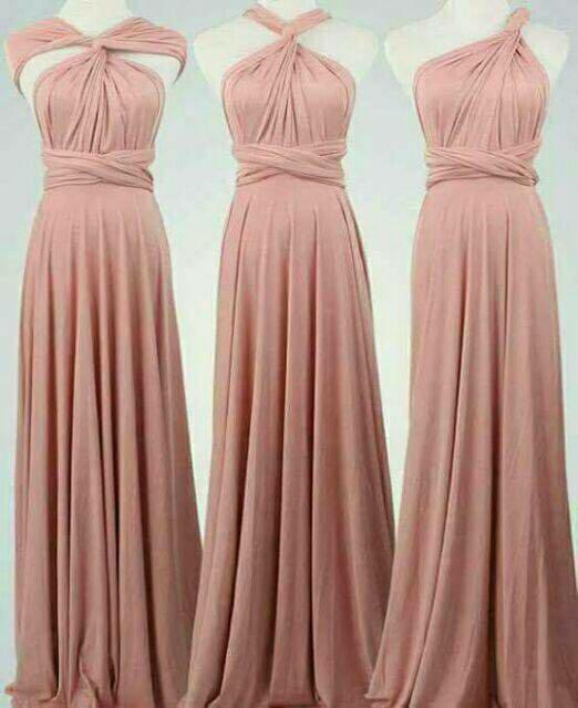 ways to wear infinity dress with tube