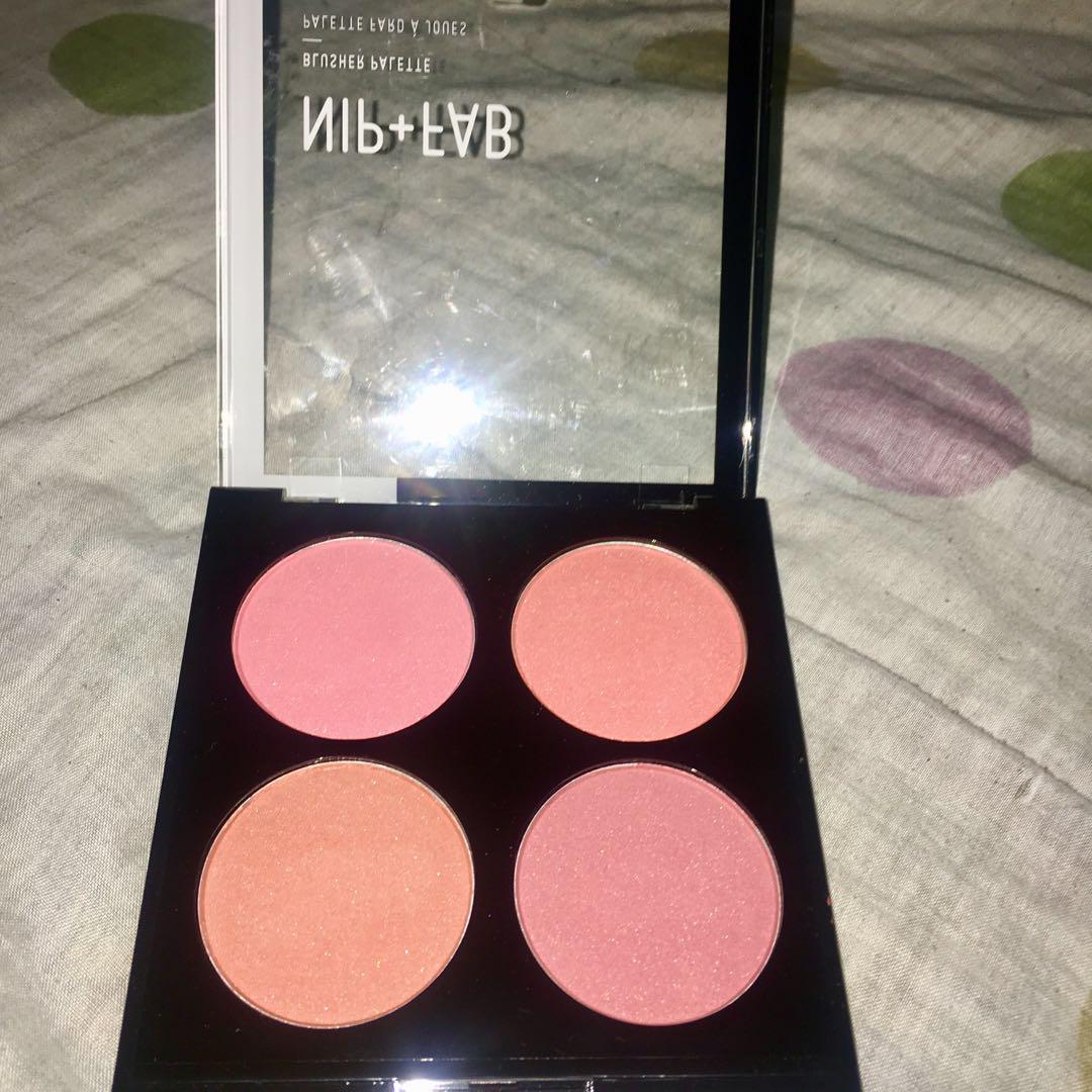 Nip Fab Blusher Palette Beauty Personal Care Face Makeup On Carousell