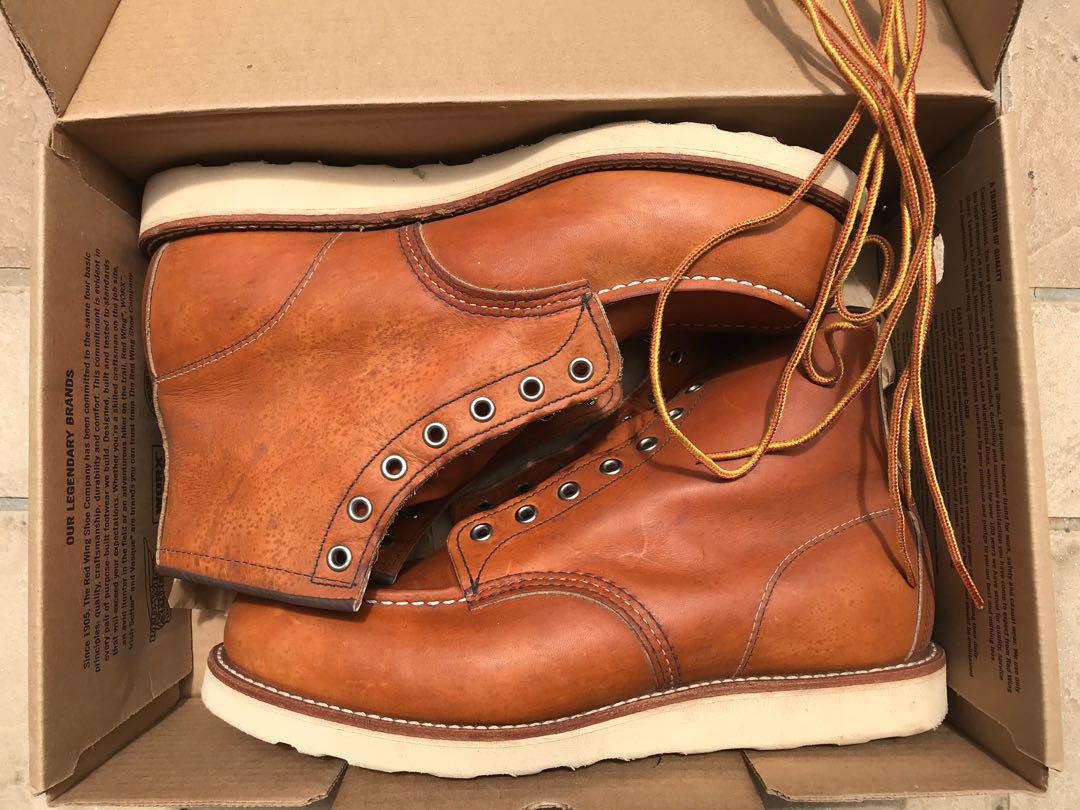 Red Wing 875 10e Men S Fashion Footwear Boots On Carousell