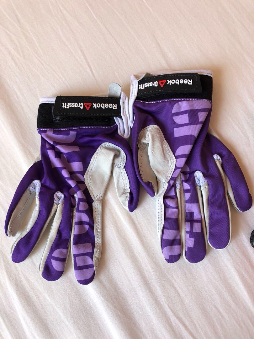 Reebok crossfit gloves hot sale purple