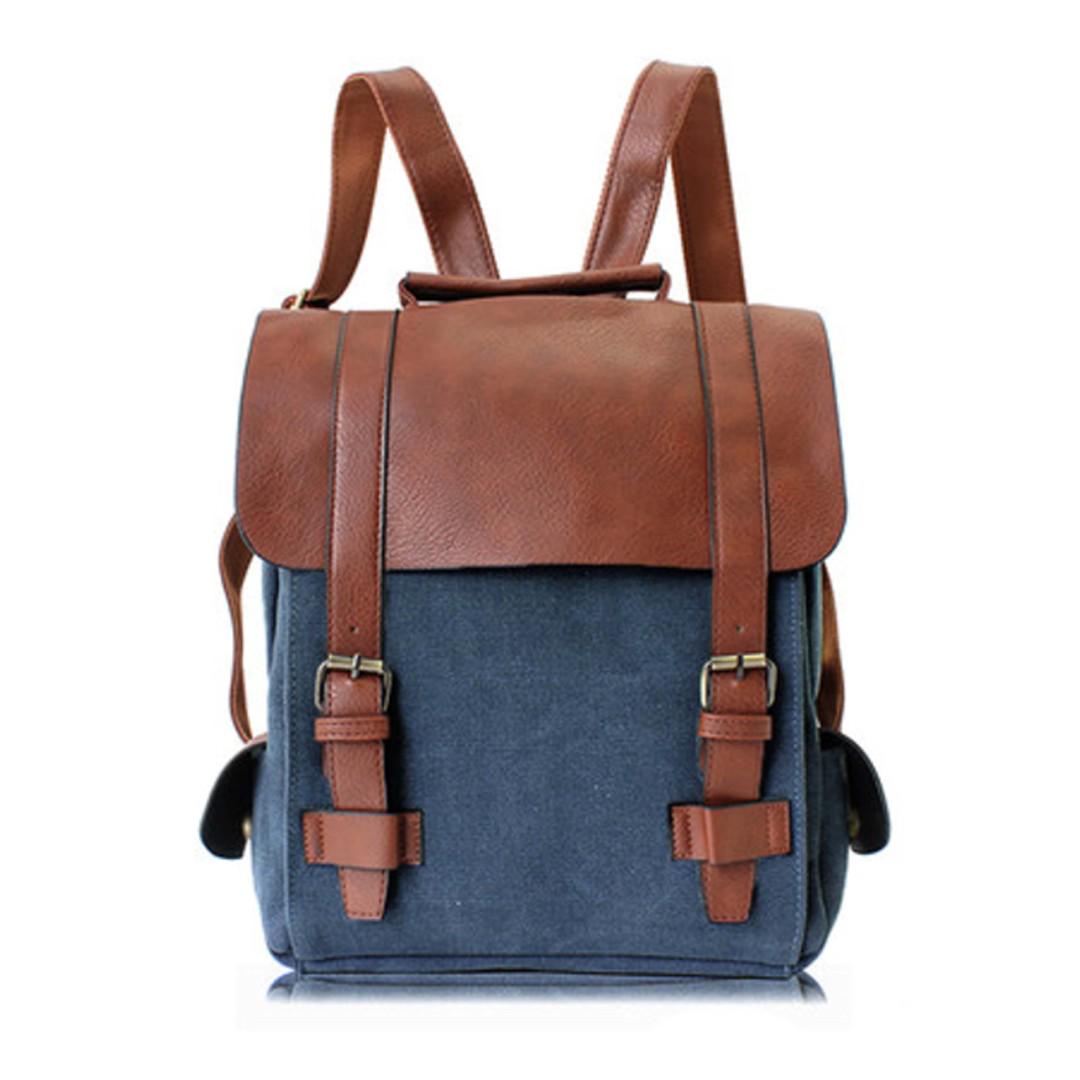 retro style backpack