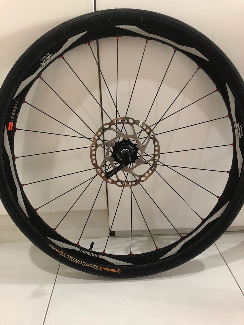 Shimano deore hotsell xt wheelset 26