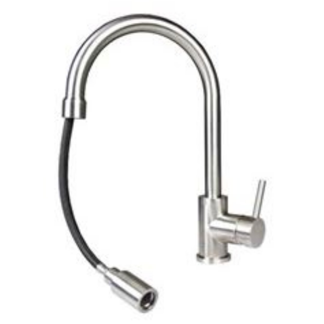 Stainless steel PullOut Sink mixer, Furniture & Home Living, Bathroom