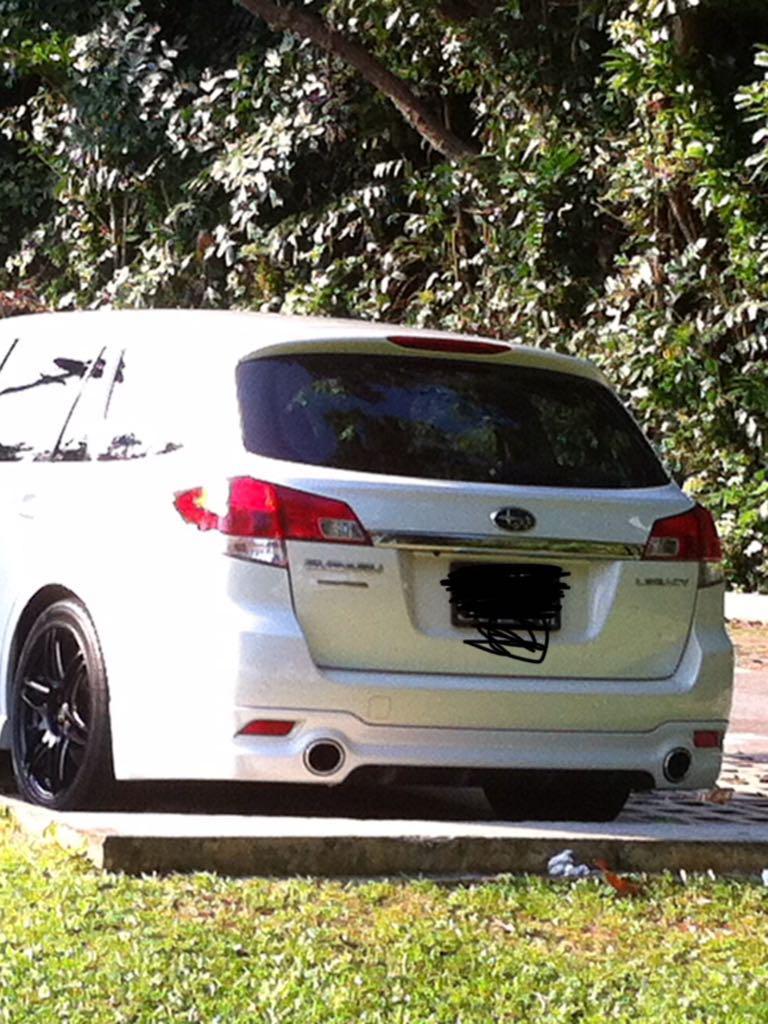 Subaru legacy rear bumper sale