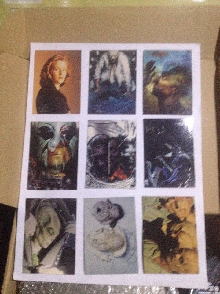 The X Files Collection Cards 2 sets at least 18 pcs circa 1997, Hobbies