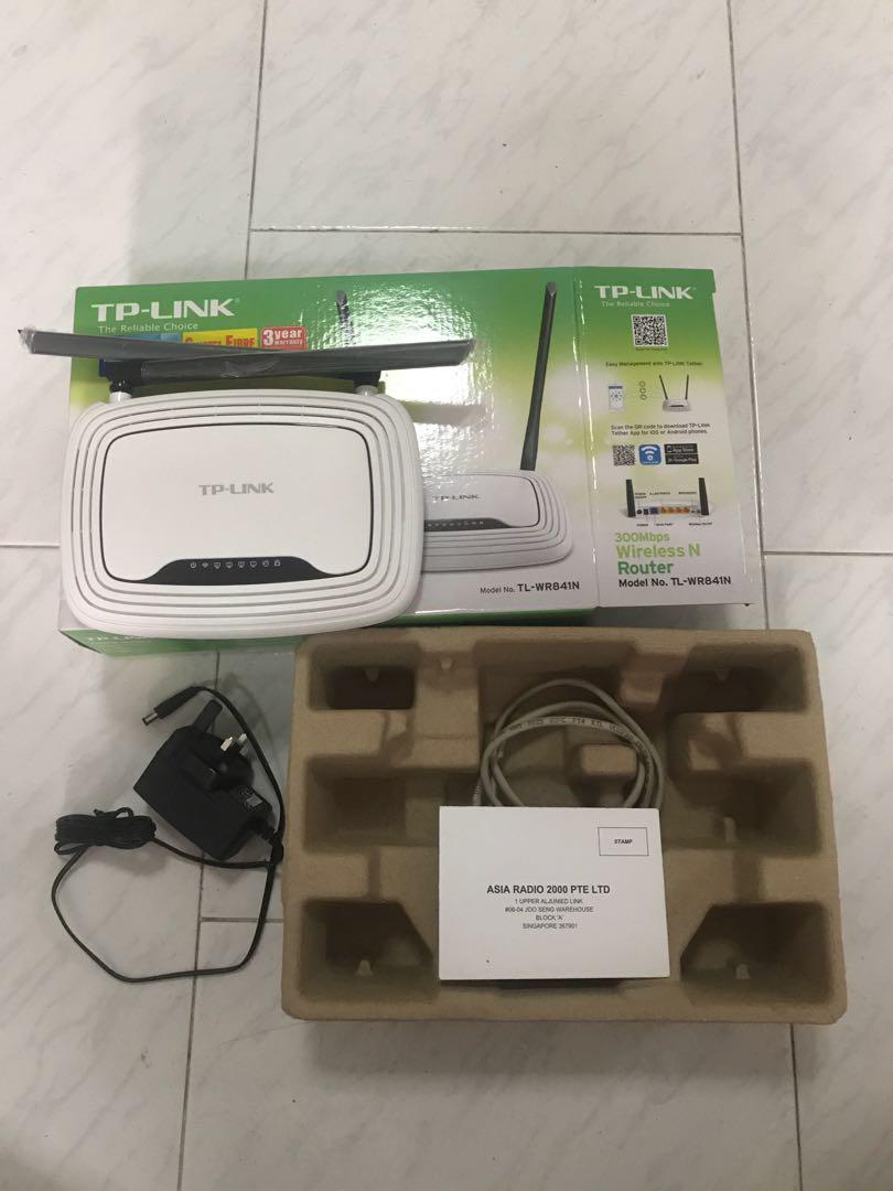 Tp Link Tl Wr841n 300mbps Wireless Router Electronics Others On Carousell