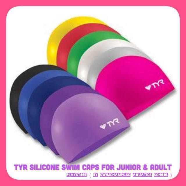 TYR Swim Caps, Everything Else on Carousell