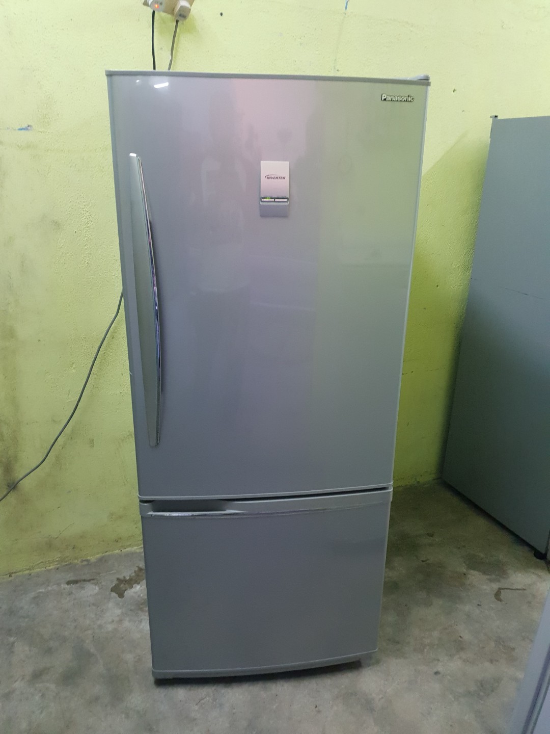 Used Panasonic Inverter 2d Fridge Bottom Mount Refrigerator Peti Ais Peti Sejuk 355l In Good Condition Kitchen Appliances On Carousell