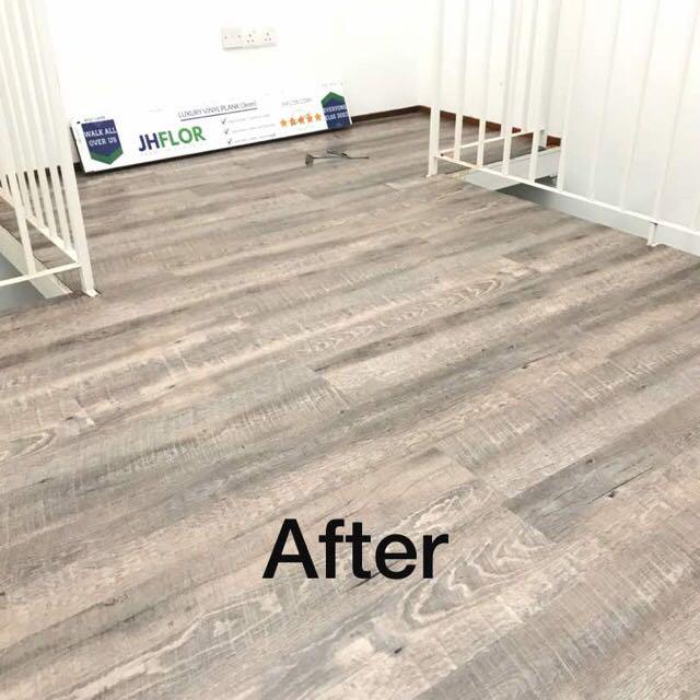 Vinyl Plank Flooring, Furniture & Home Living, Home Decor, Carpets