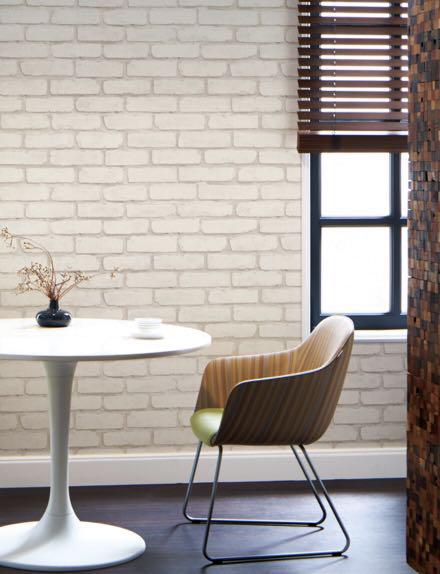 White Brick Wallpaper Furniture Home Decor Others On Carousell