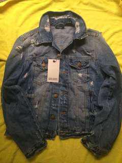 Zara Tattered denim jacket (overrun)