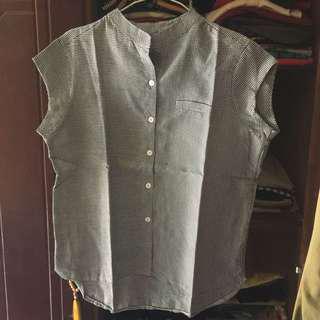 Top Pattern Black N White
