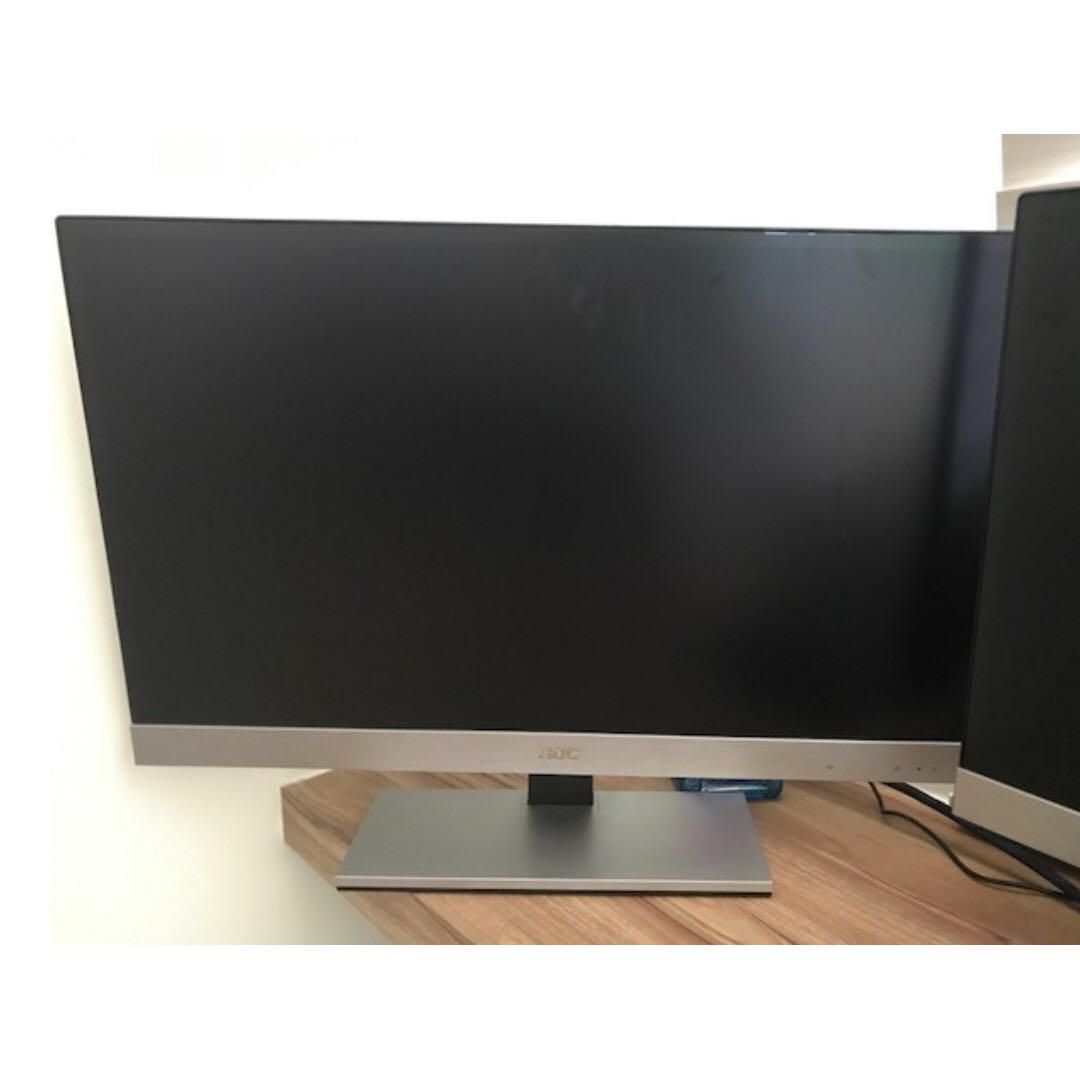 Aoc I2757fh 27 Led Monitor With Build In Speakers Computers Tech Desktops On Carousell