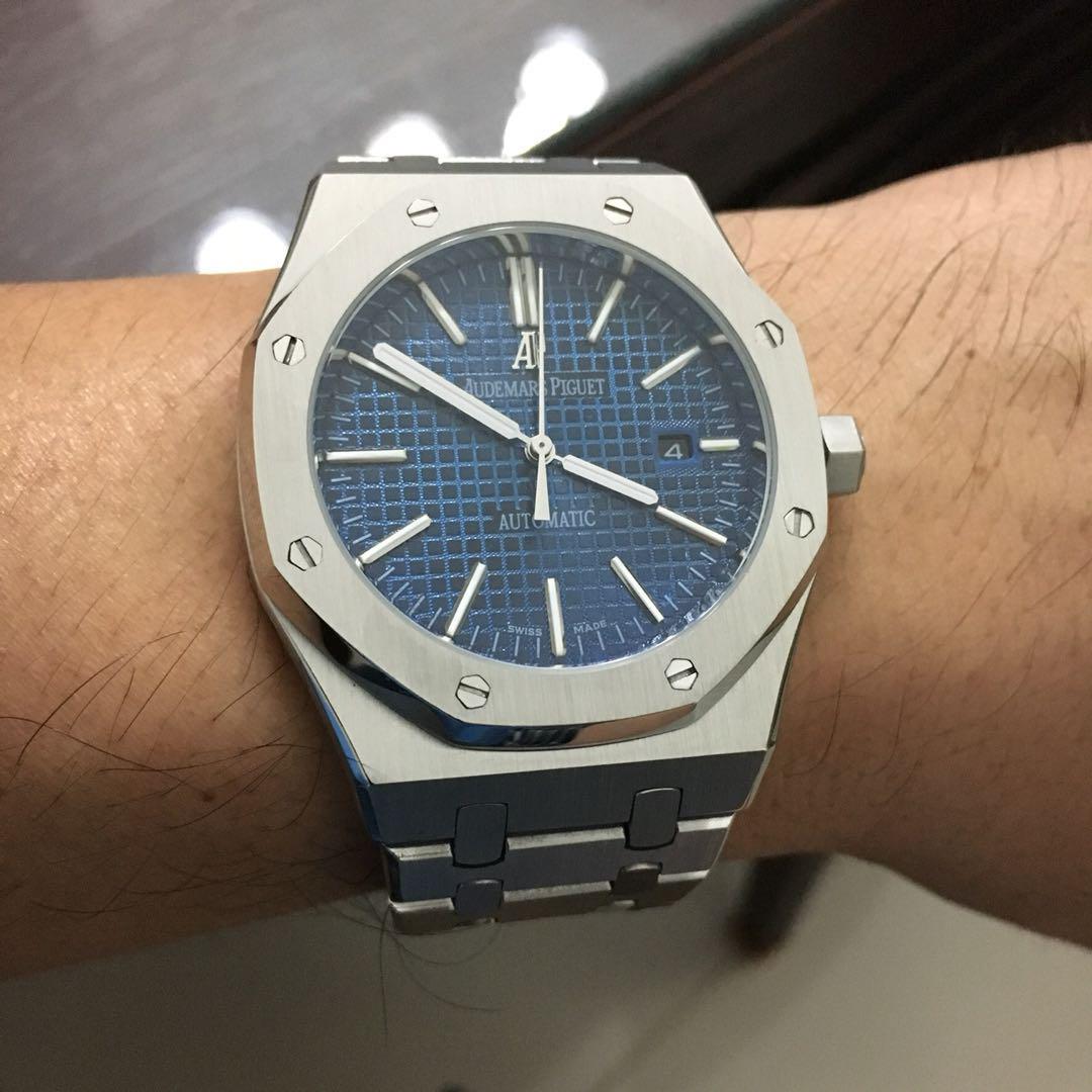 ap blue dial royal oak