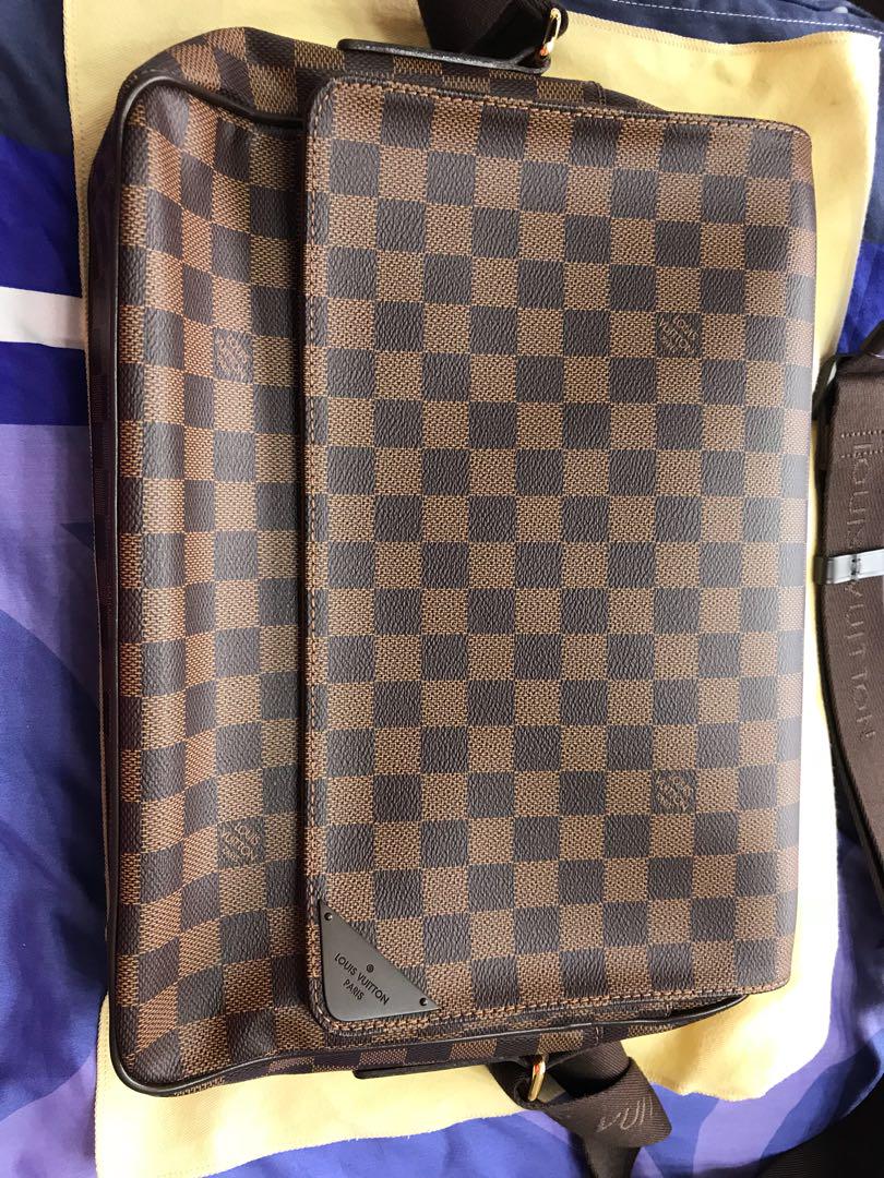 FAKE VS REAL  MENS LOUIS VUITTON TRIO MESSENGER BAG  SIDE BY SIDE  COMPARISON  YouTube