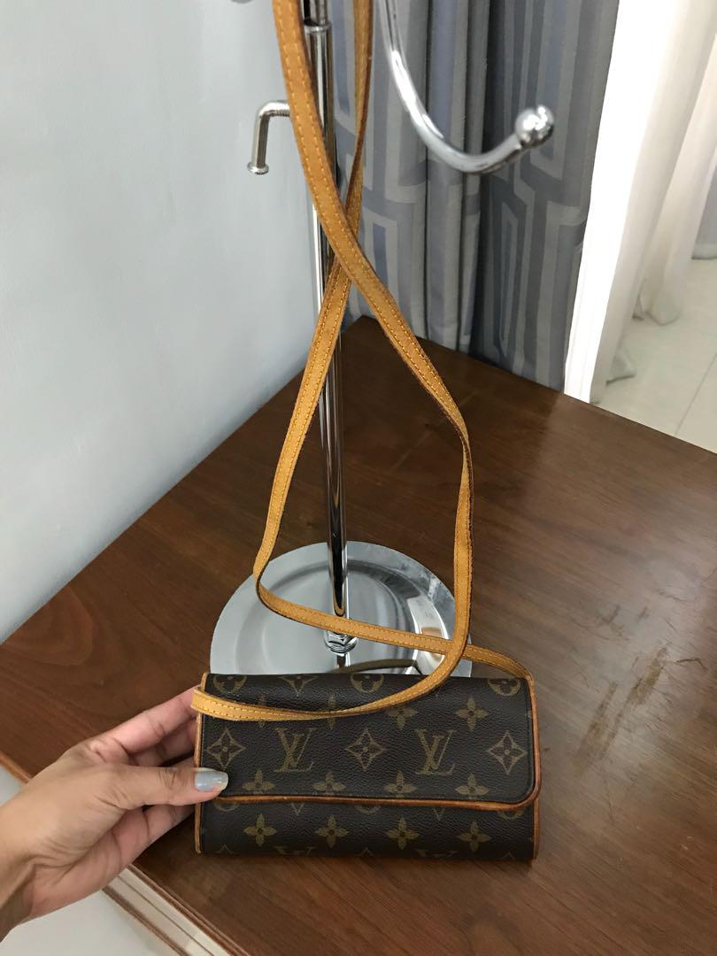 Authentic LOUIS VUITTON Monogram Canvas Twin Pochette PM Crossbody bag,  Women's Fashion, Bags & Wallets, Purses & Pouches on Carousell