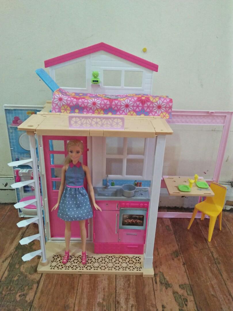 barbie 2 story house