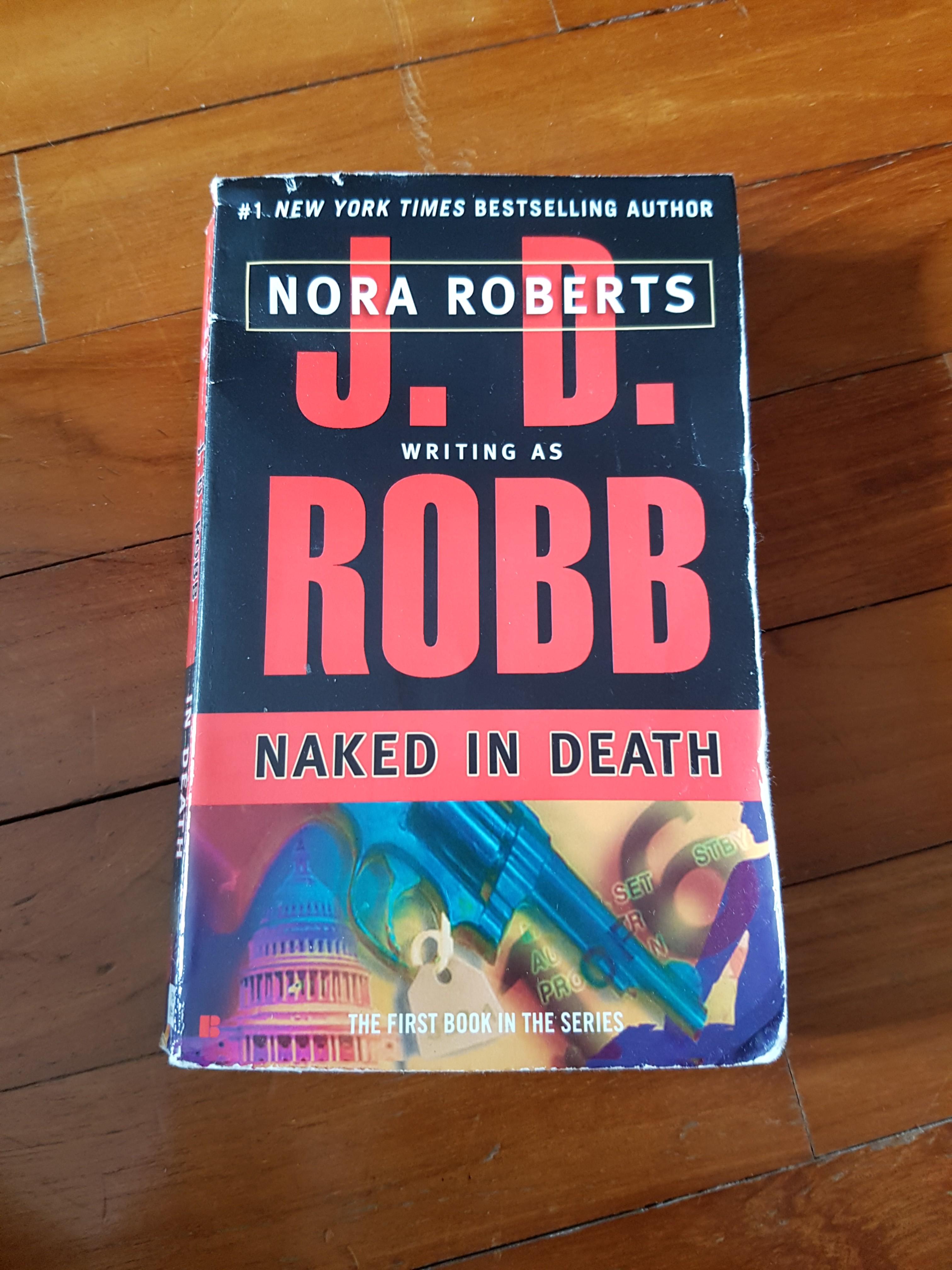 Book Jd Robb Naked In Death J D Robb Books Stationery