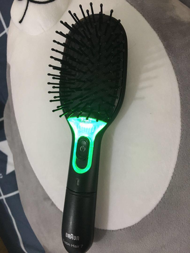 Braun ionic hair brush shop