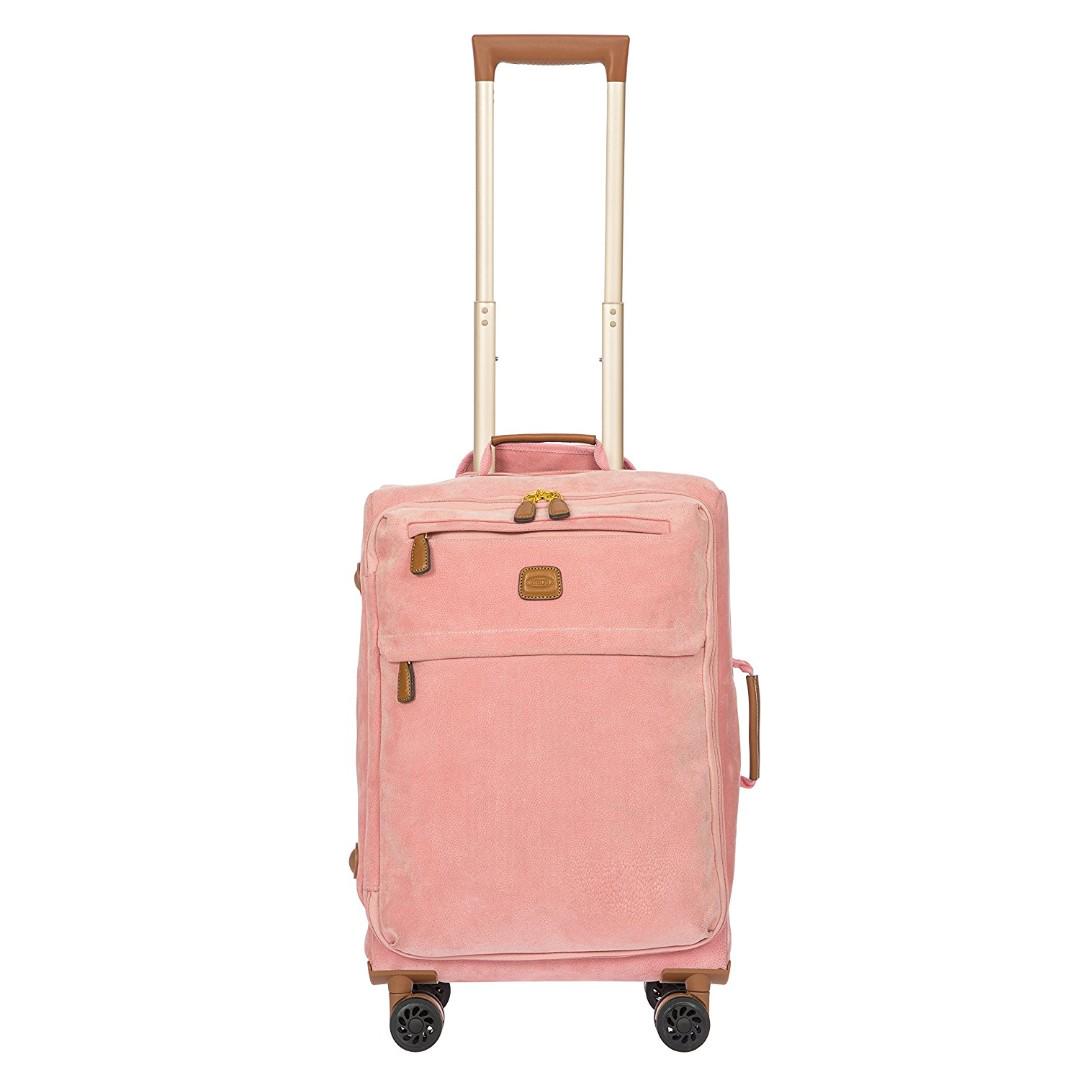 brics pink luggage