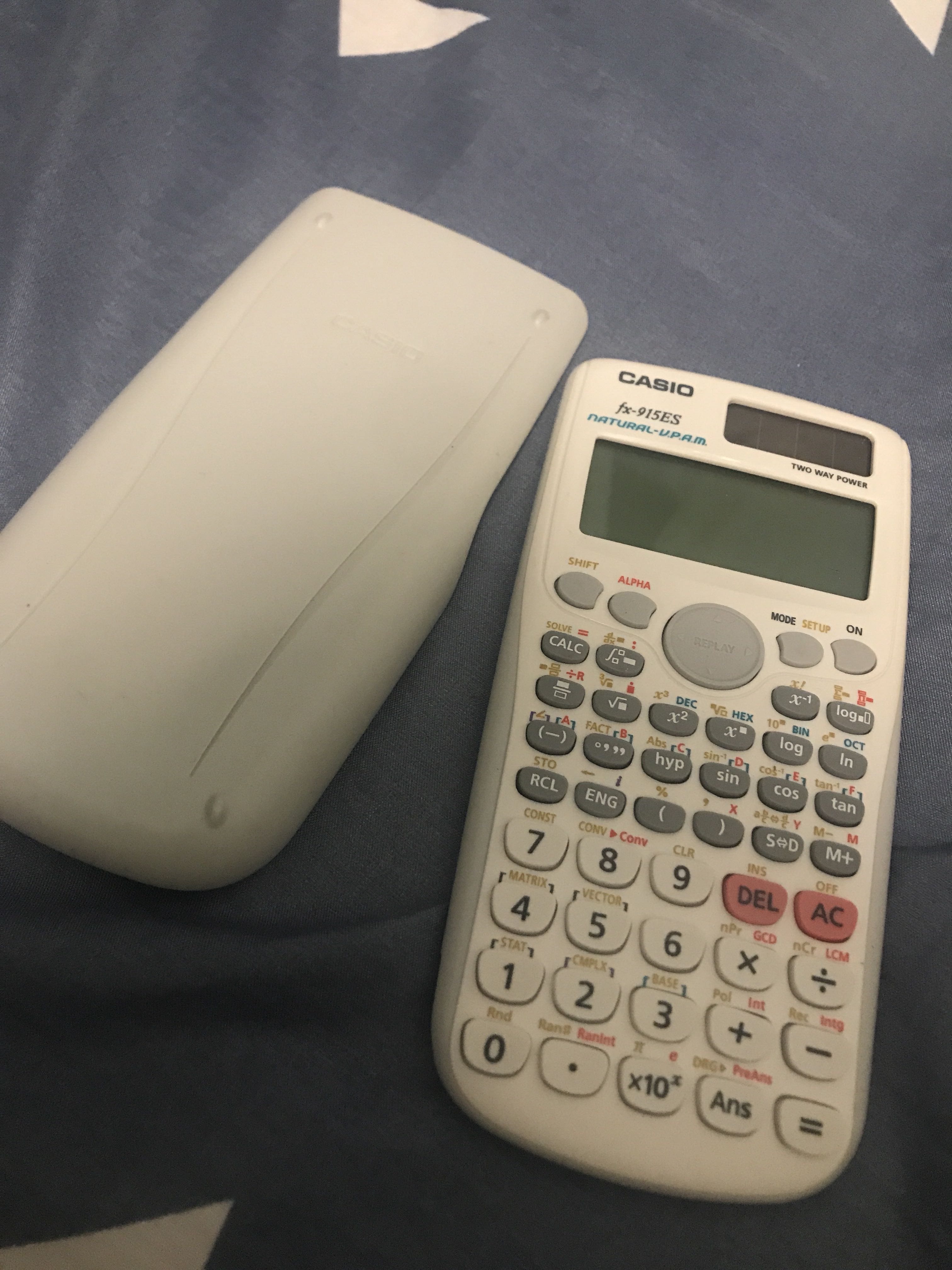 Casio calculator FX915ES, Computers & Tech, Printers, Scanners