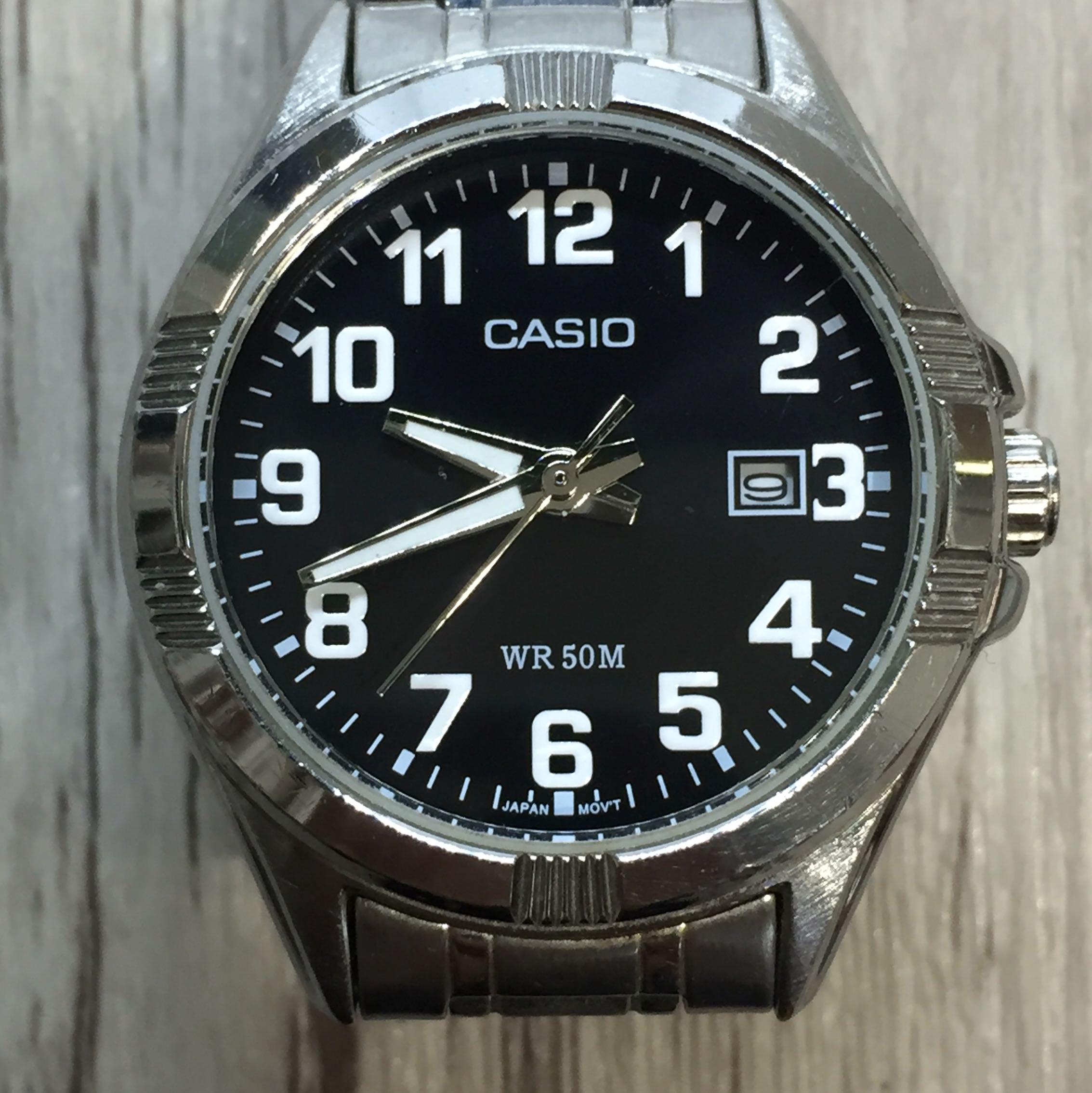 Casio water resist cheap 50m japan movt