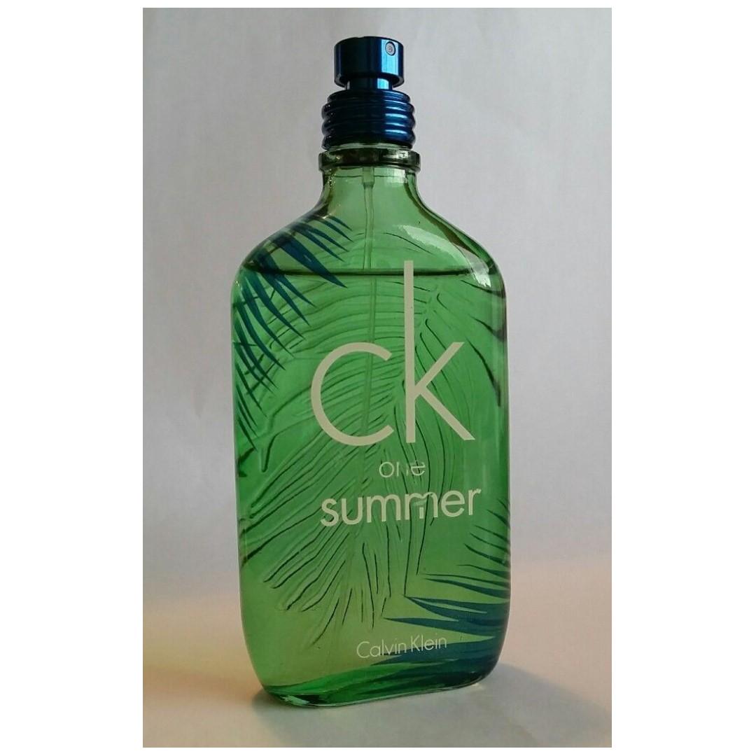 Ck One Summer 2016 By Calvin Klein 100ml Edt Tester 90 Full Health Beauty Fragrance On Carousell