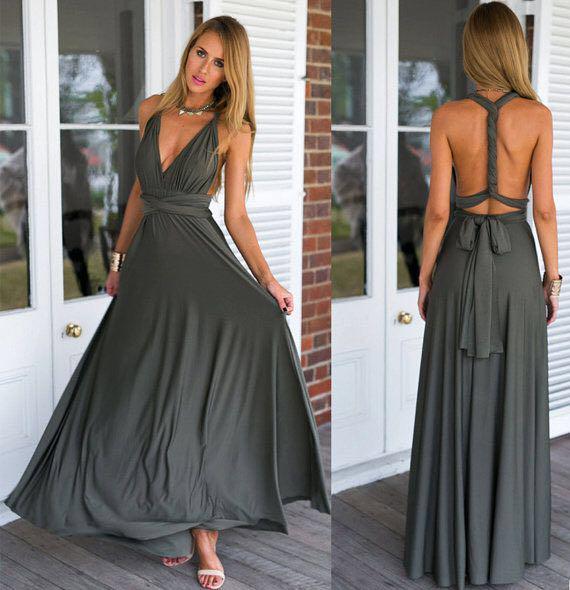 Gray maxi clearance