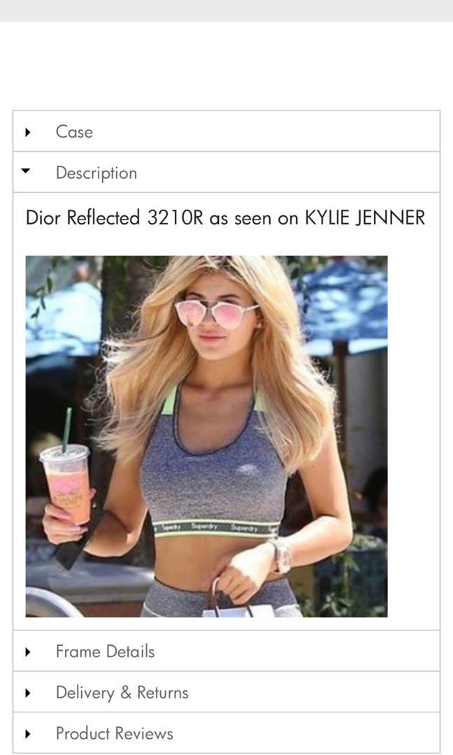 Dior Sunglasses Reflected Women s Fashion Watches Accessories Sunglasses Eyewear on Carousell