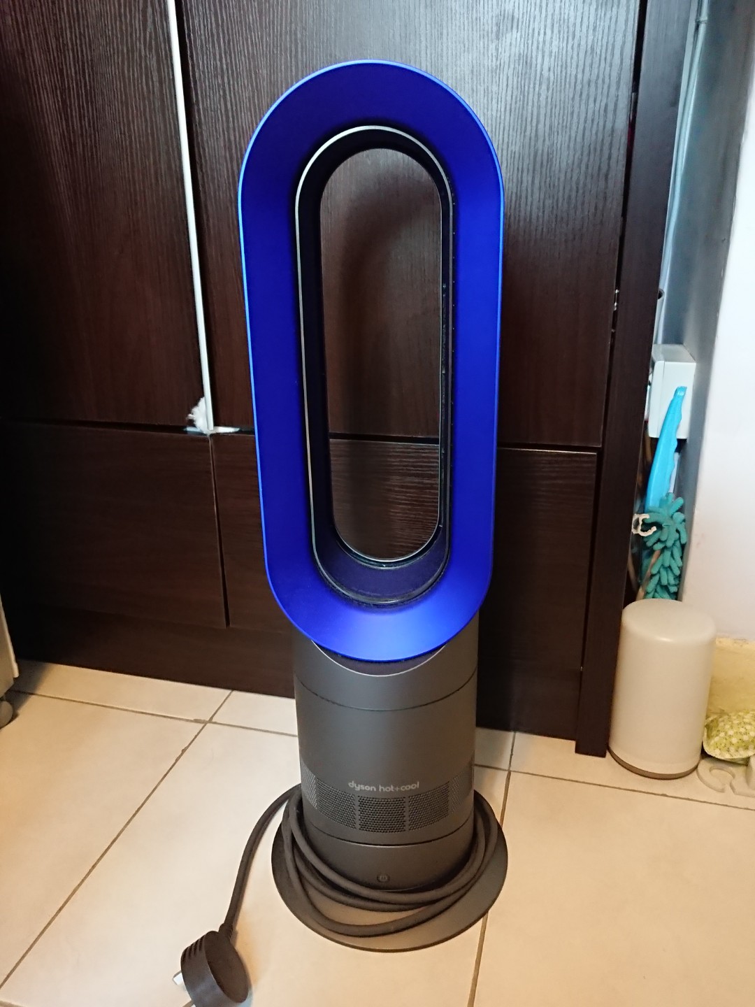 Dyson AM09 Hot + Cool 風扇暖風機鐵藍色香港行貨連原裝包裝（請 