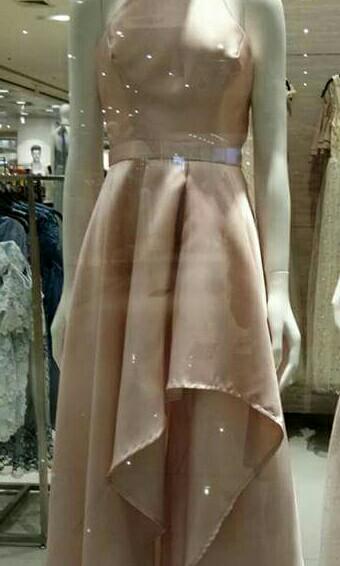 Blush pink long gown for petite (Category: Evening dresses & gowns) located in Manila. Submitted by joeyeliza (Listing ID 175142360, Image 1). Description: Used once for my prenup. Color: blush Perfect for petite.