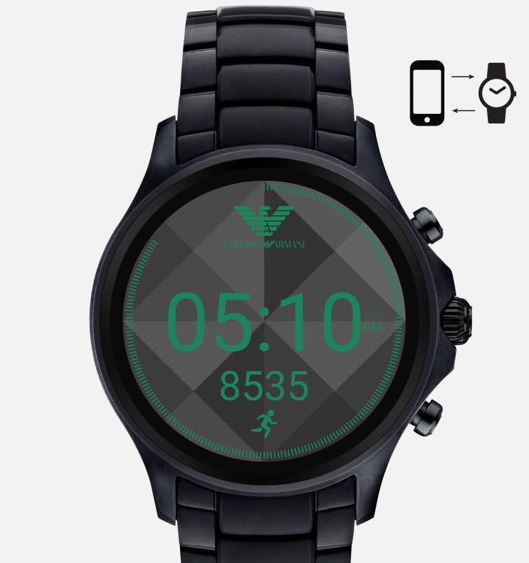 Emporio Armani Touchscreen Smart Watch 