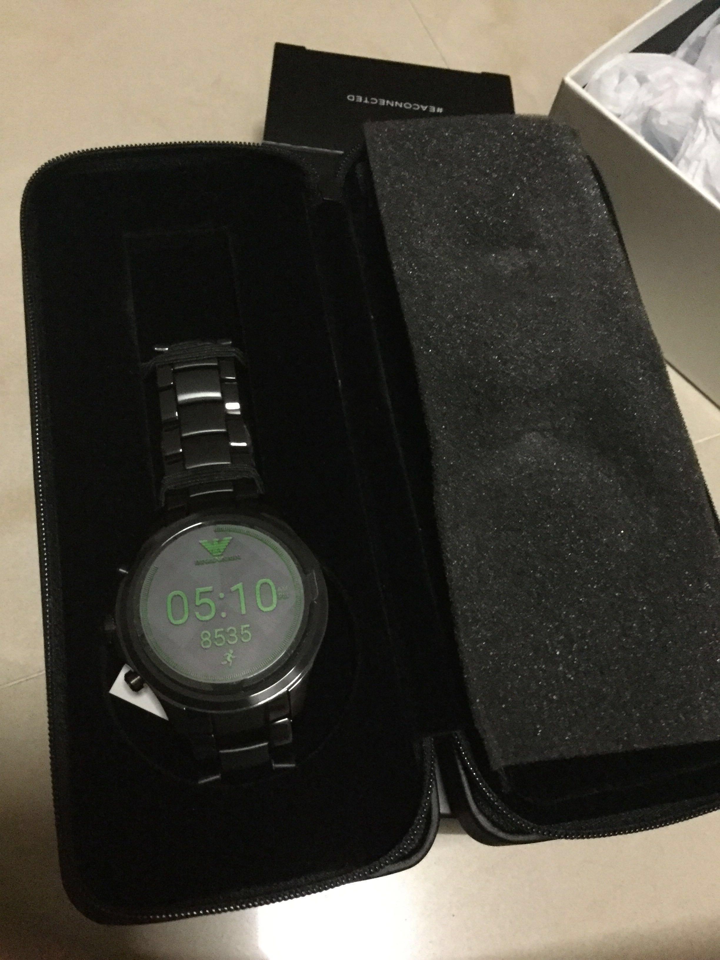 emporio armani touchscreen smartwatch 5002