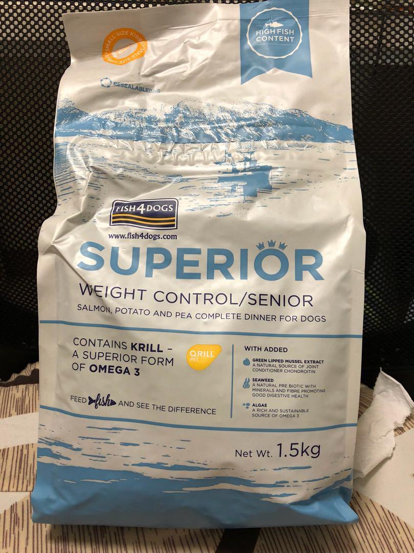 Fish for Dog Superior Senior Dog Food 2 packs Pet Supplies Pet Food on Carousell