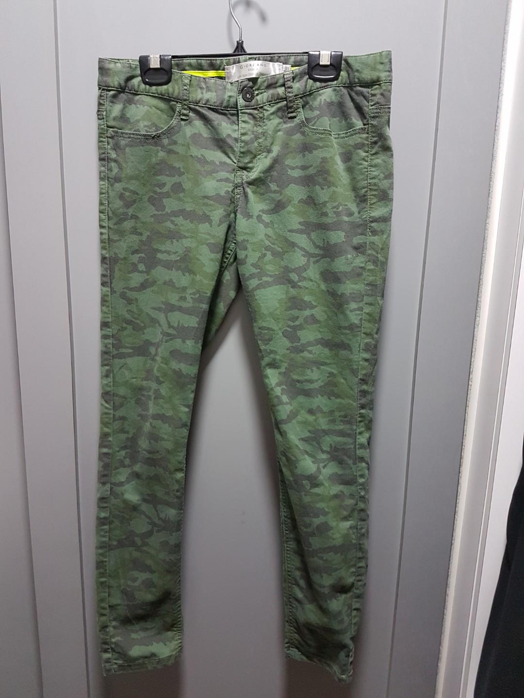 Camo skinny jeans clearance