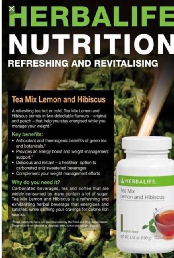 Herbalife Tea Mix Formula 1 Shake Health Nutrition Health Supplements Health Food Drinks Tonics On Carousell