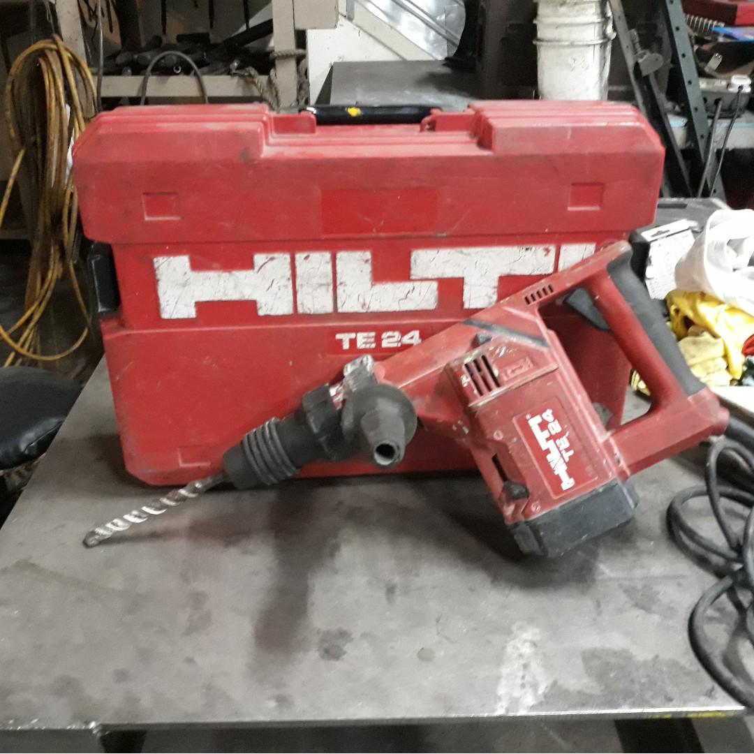 Hilti te24 top hammer drill