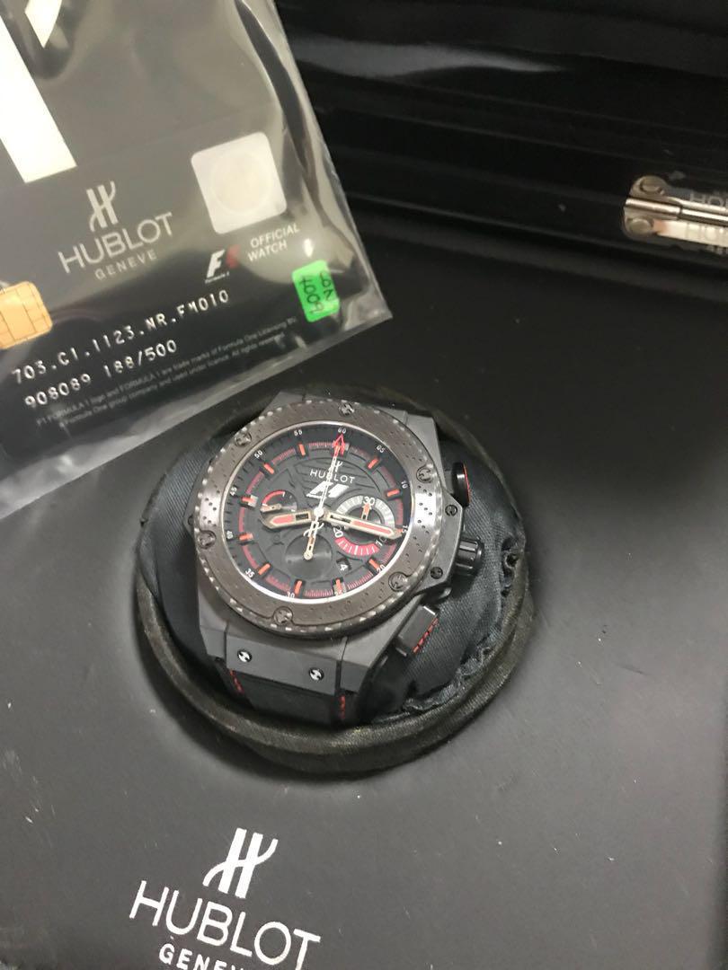 Hublot Formula 1 King Power F1 Ceramic Limited Men S Fashion Watches On Carousell
